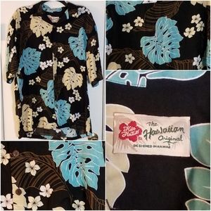 Hilo Hattie Hawaiian Original Mens Shirt Med